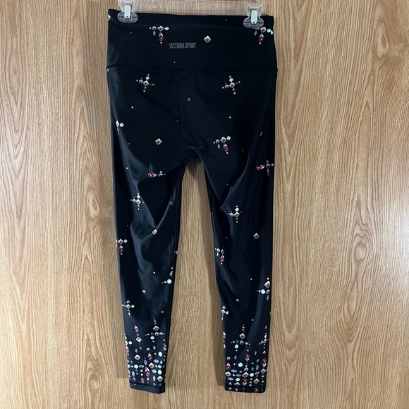 VS Sport Bedazzled Black with Jewels Leggings - Picture 2 of 6
